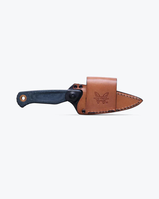 Benchmade Dacian™ Fixed Blade Knife – Blue Denim Micarta & MagnaCut® Spear-Point Blade 203-04