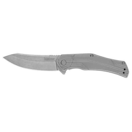 Kershaw Husker Folding Pocket Knife, 3-Inch Blade with SpeedSafe Assisted Opening, Frame Lock (1380)