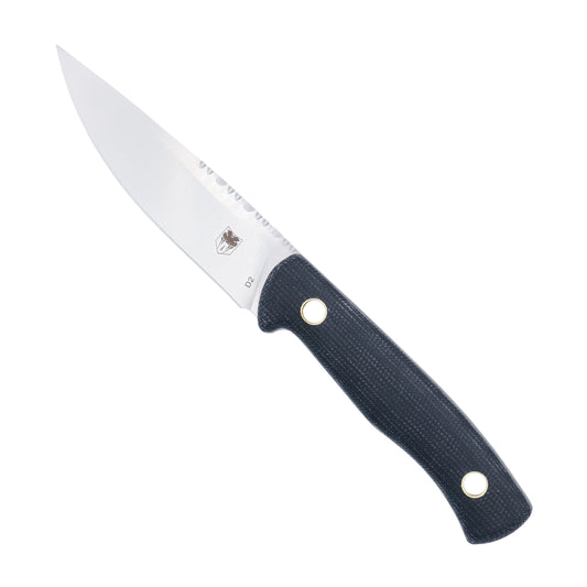 Koonsman Fixed Blade Knife – D2 Steel with Micarta Handle (CTKMNBLK)