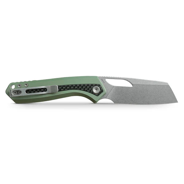 VOSTEED Kroc -Top Liner Lock (2.99" S35VN Blade & Aluminum & Carbon Fiber Handle) - A1803
