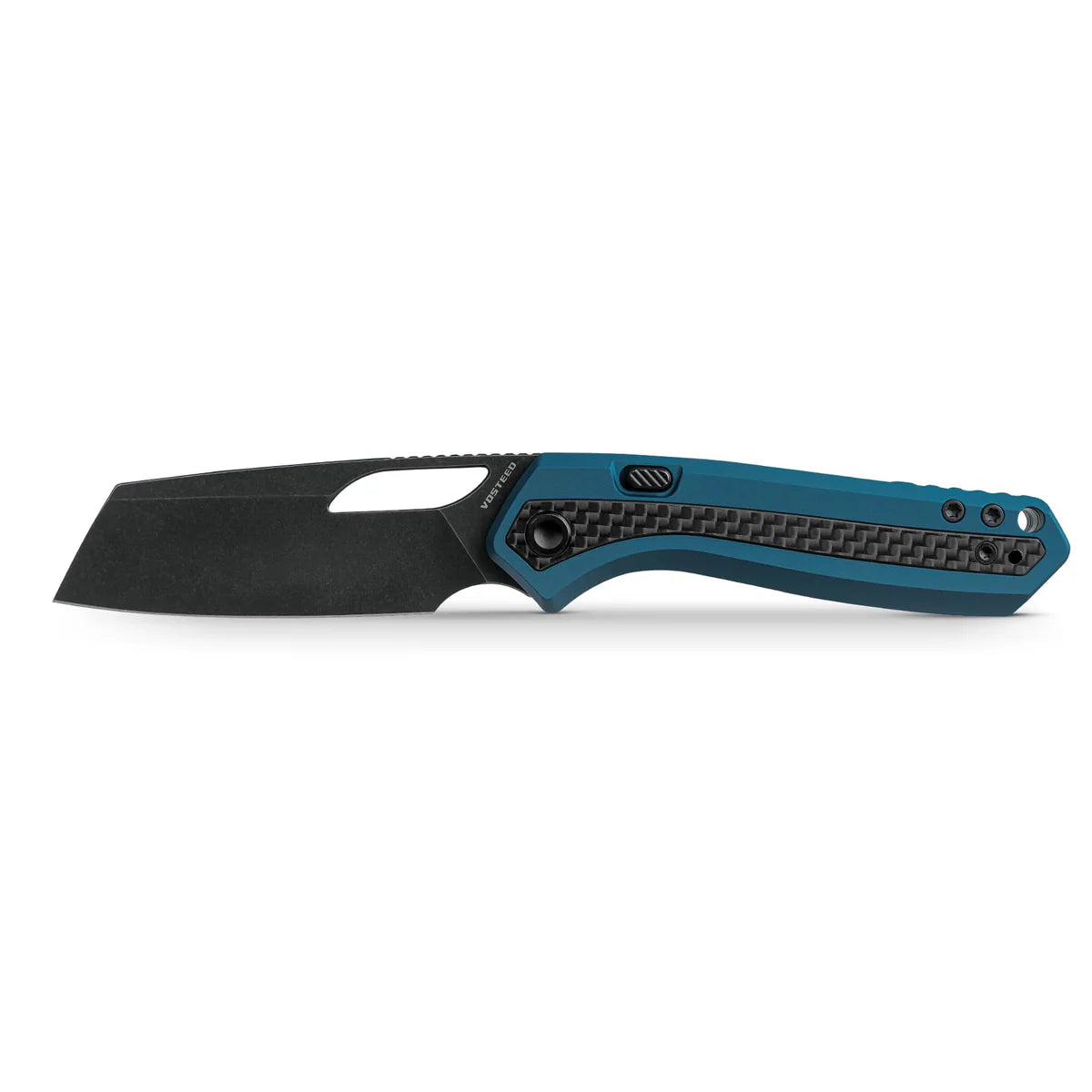 VOSTEED Kroc -Top Liner Lock (2.99" S35VN Blade & Aluminum & Carbon Fiber Handle) - A1804