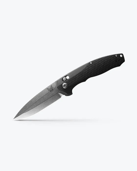 Benchmade Vector® Knife – Black G10 Handle & S30V Satin Spear-Point Blade 495
