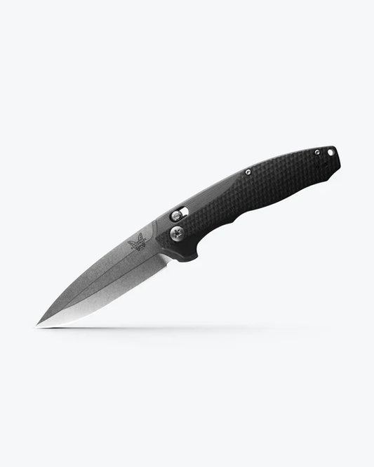 Benchmade Vector® Knife – Black G10 Handle & S30V Satin Spear-Point Blade 495