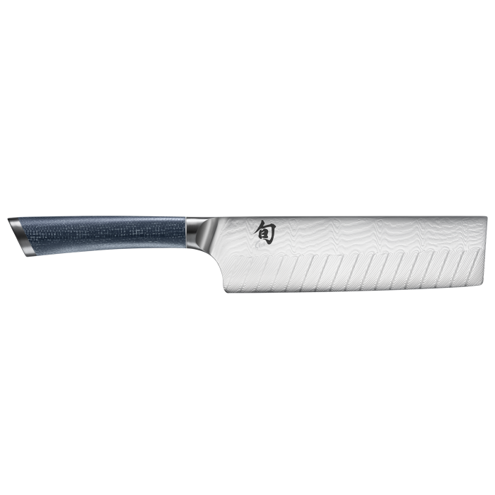 Shun Shiranami Nakiri 6.5" Dual Core Damascus Kitchen Knife Model FRD0728