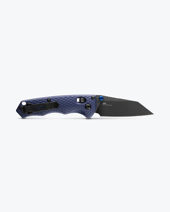 Benchmade Auto Immunity AXIS Lock Crater Blue Aluminum Black Wharncliffe Blade 2900BK