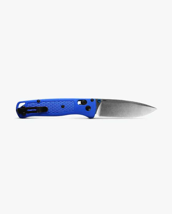 Benchmade Bugout® Knife – Blue Grivory® Handle & S30V Satin Blade 535