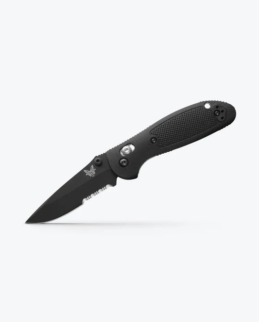 Benchmade Mini Griptilian® | Black Grivory® | Drop-point 556SBK-S30V