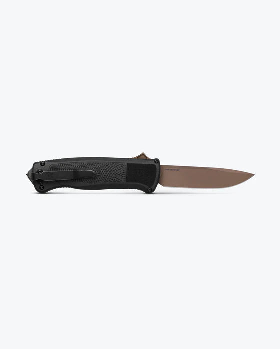 Benchmade ShootoutOTF Auto Knife CF-Elite w/ Flat Earth CPM-Cru-Wear Blade 5371FE