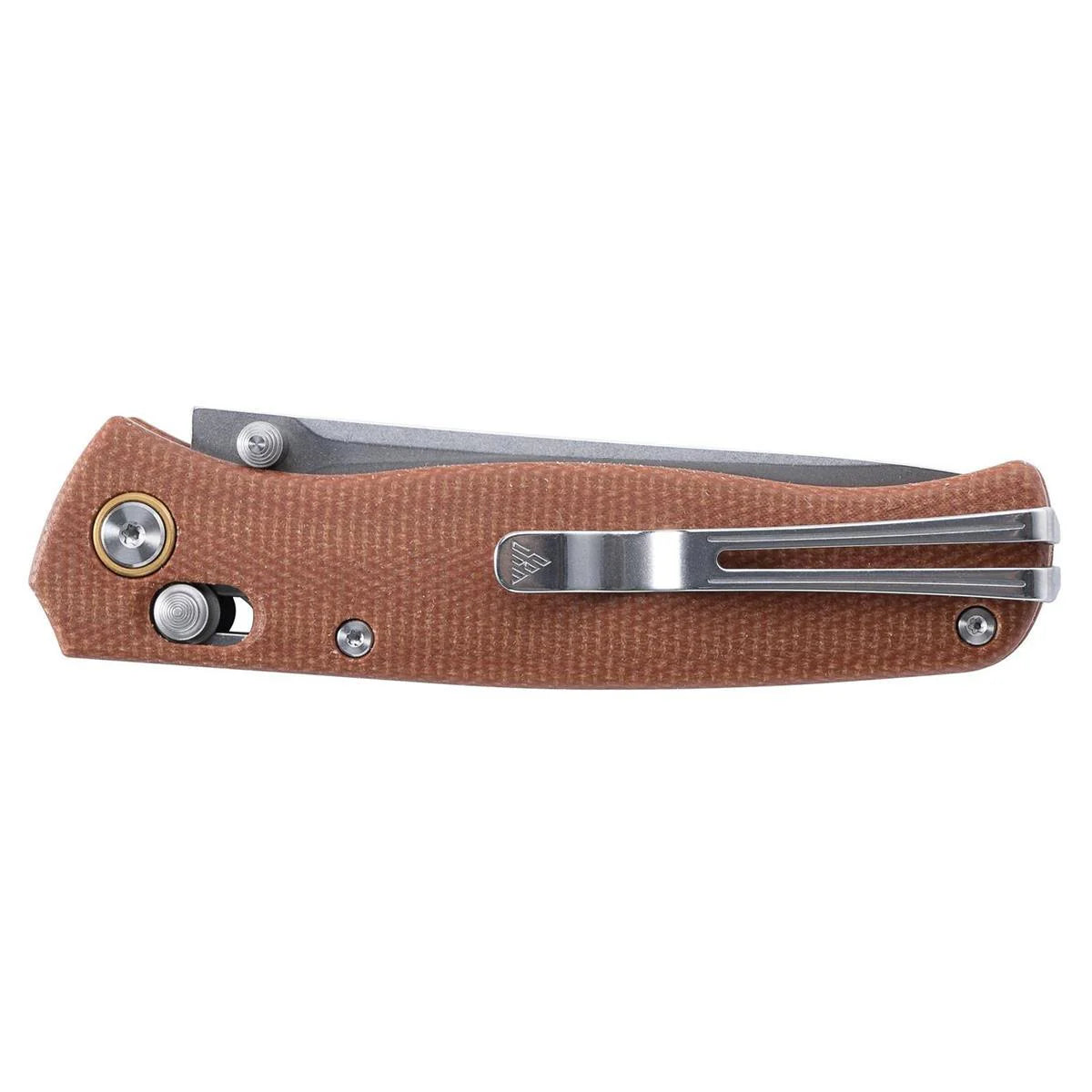 SRM Ambi Lock Folding Knife Medal 255L-MN (10Cr Blade, Micarta Handle)