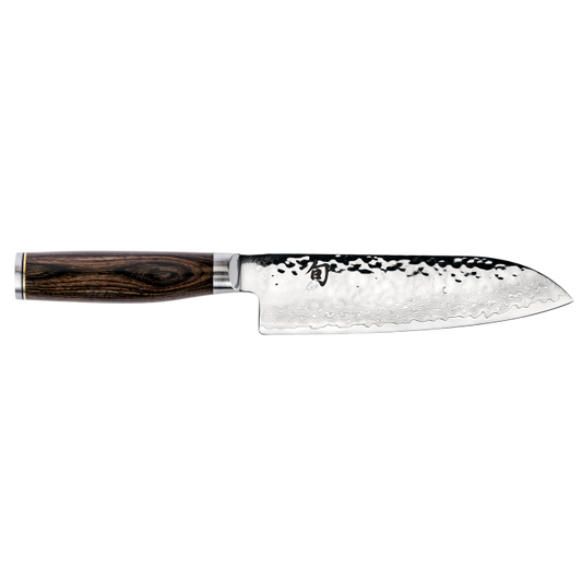 Shun Premier 7" Santoku Knife – VG-MAX Damascus Japanese Multi-Purpose Chef Knife TDM0702