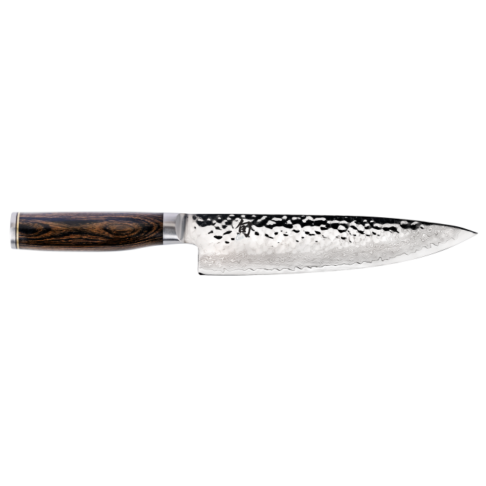 Shun Premier 8" Chef's Knife – VG-MAX Damascus Professional Kitchen Knife TDM0706