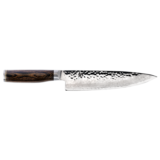 Shun Premier 8" Chef's Knife – VG-MAX Damascus Professional Kitchen Knife TDM0706