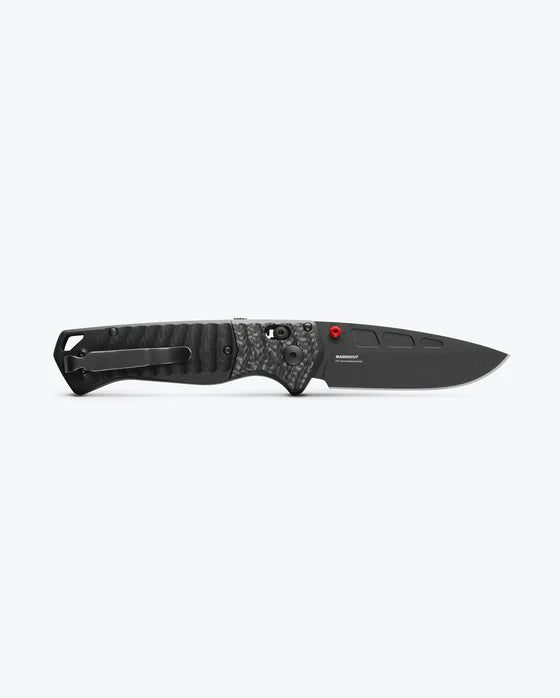 Benchmade PSK® Assisted Folding Knife Carbon Fiber & Black G10 w/ Black Blade  593BK-01