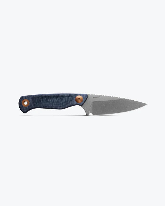 Benchmade Dacian™ Fixed Blade Knife – Blue Denim Micarta & MagnaCut® Spear-Point Blade 203-04