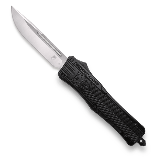 CobraTec Medium CTK-1 Black (Cerakote) - Drop Not Serrated MBCTK-1MDNS