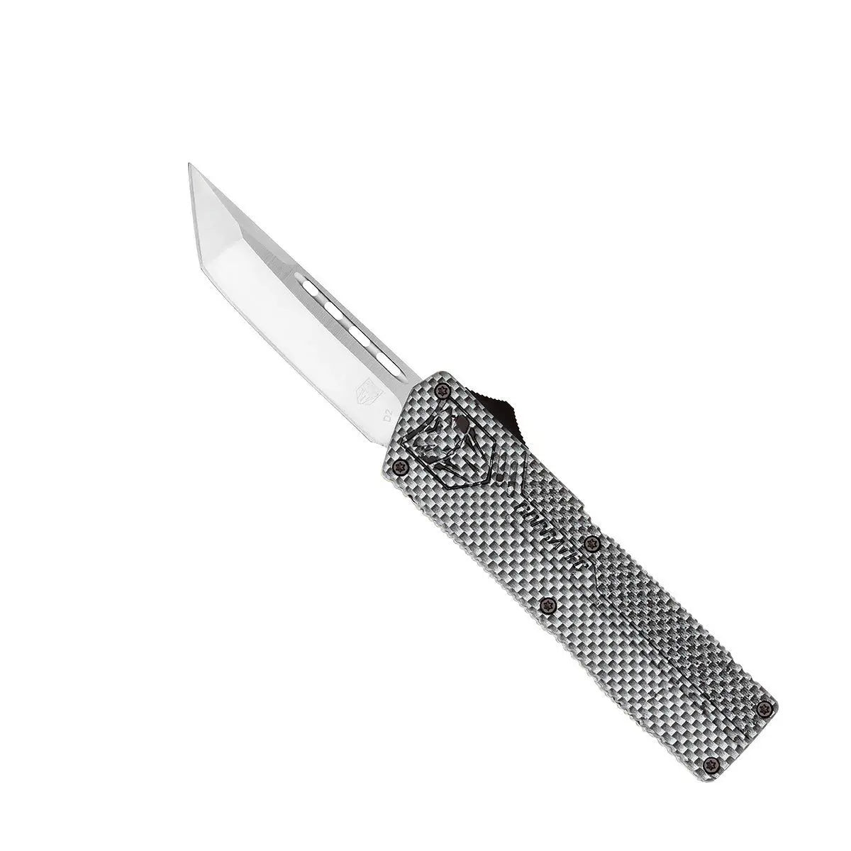 CobraTec Lightweight Carbon Fiber Tanto OTF  D2 Blade Dual Action CFCTLWTNS