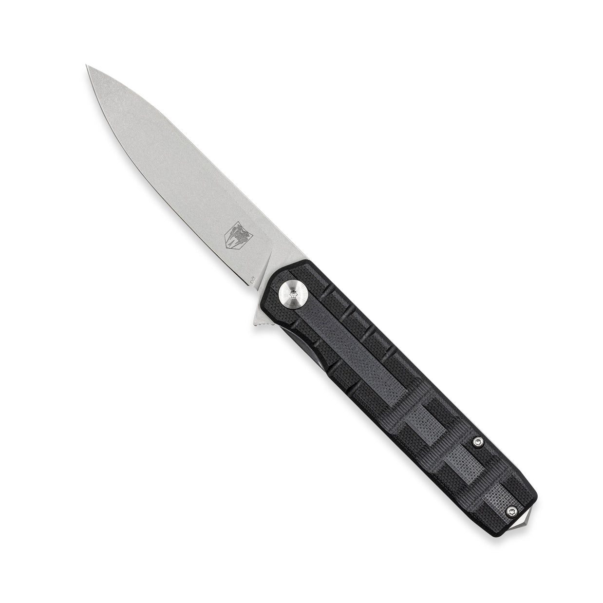 CobraTec Kuzio Black-Large-Drop Not Serrated CTKUZIOBLKDNS