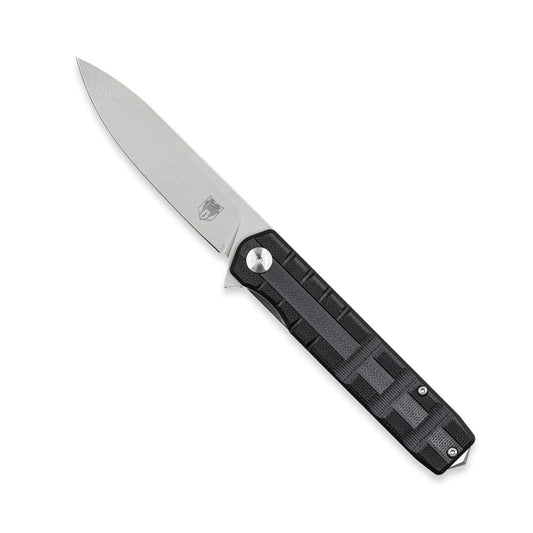 CobraTec Kuzio Black-Large-Drop Not Serrated CTKUZIOBLKDNS