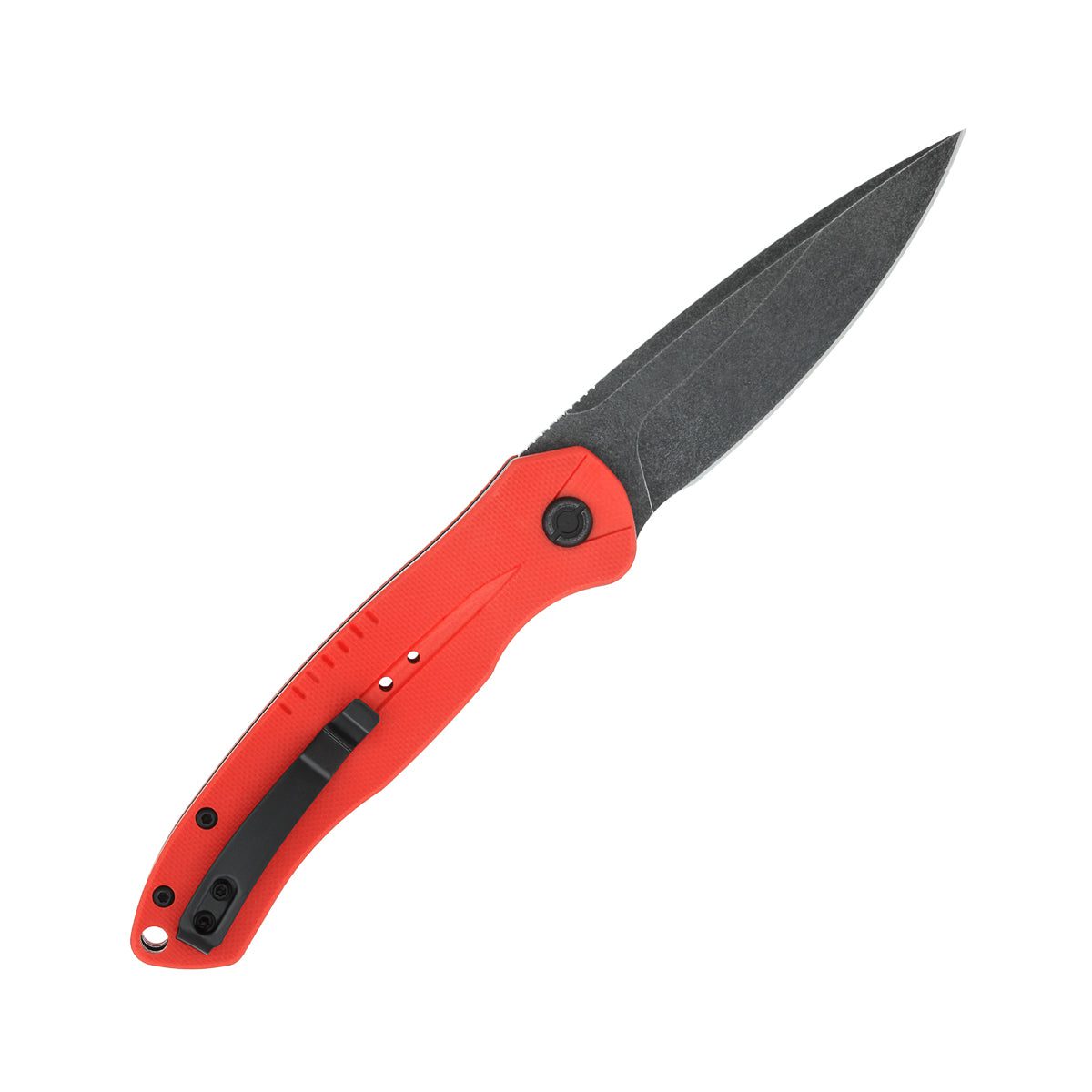 Cobratec Red Diablo  3.5" D2Blade G-10 Handle Side Switch REDDIABLOAUTO