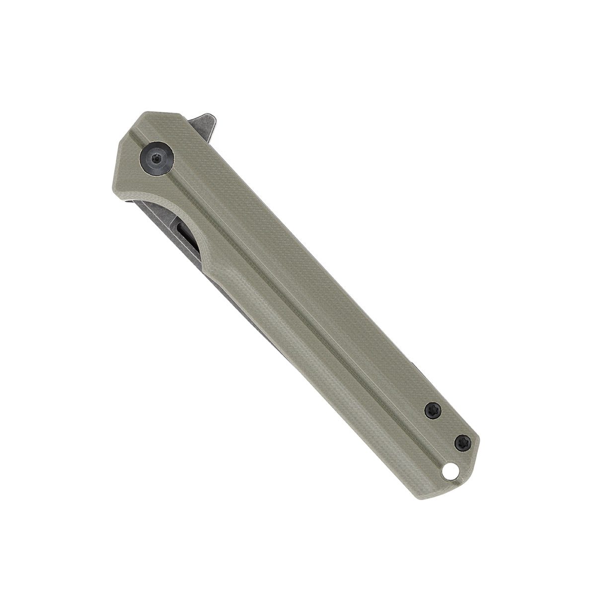 CobraTec® Streamline OD Green EDC Folding Knife – D2 Steel, G-10 Handle CTODGG10SL