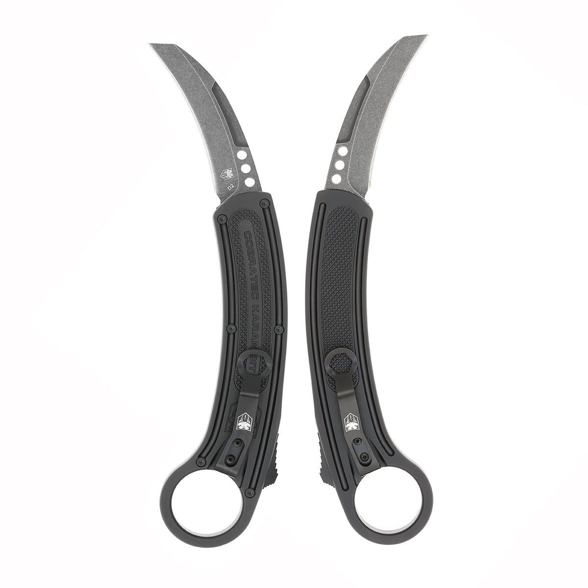 CobraTec Karambit OTF Knife – Double Action Tactical Precision CTBK