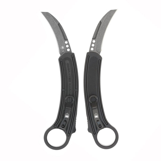 CobraTec Karambit OTF Knife – Double Action Tactical Precision CTBK
