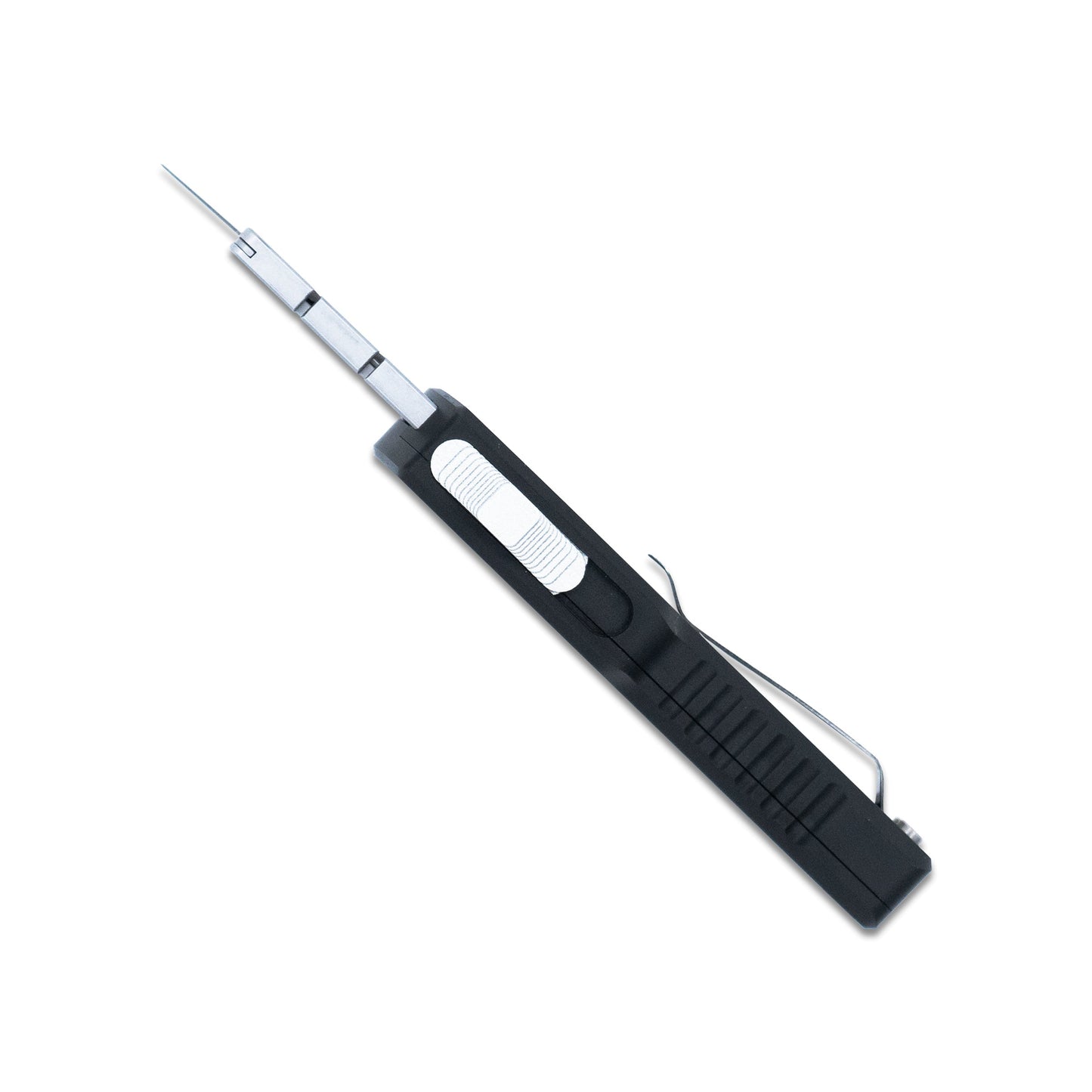 CobraTec OTF Utility Knife – Black Dual Action EDC Utility Knife CTOTFUTBLK