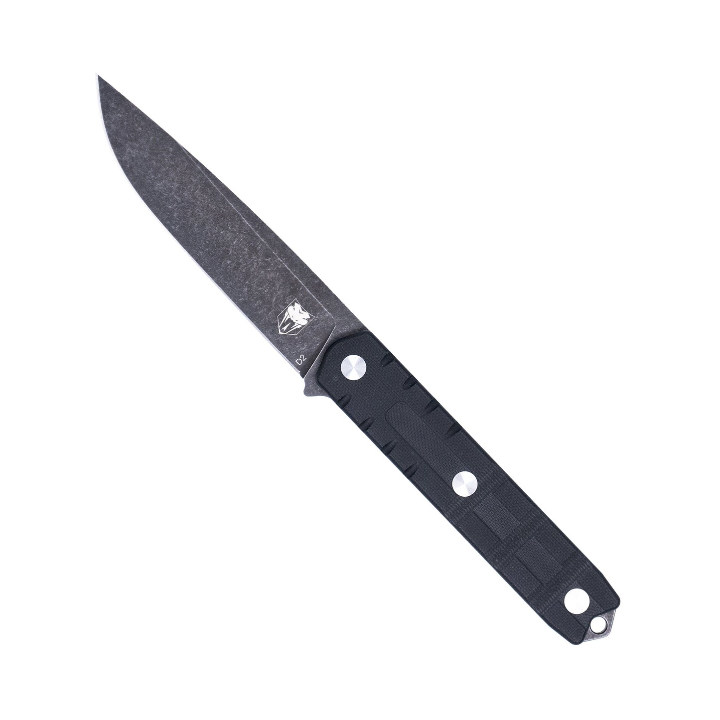 CobraTec Outdoor Warrior Fixed Blade Knife – SKU: CTOWBLKDNS