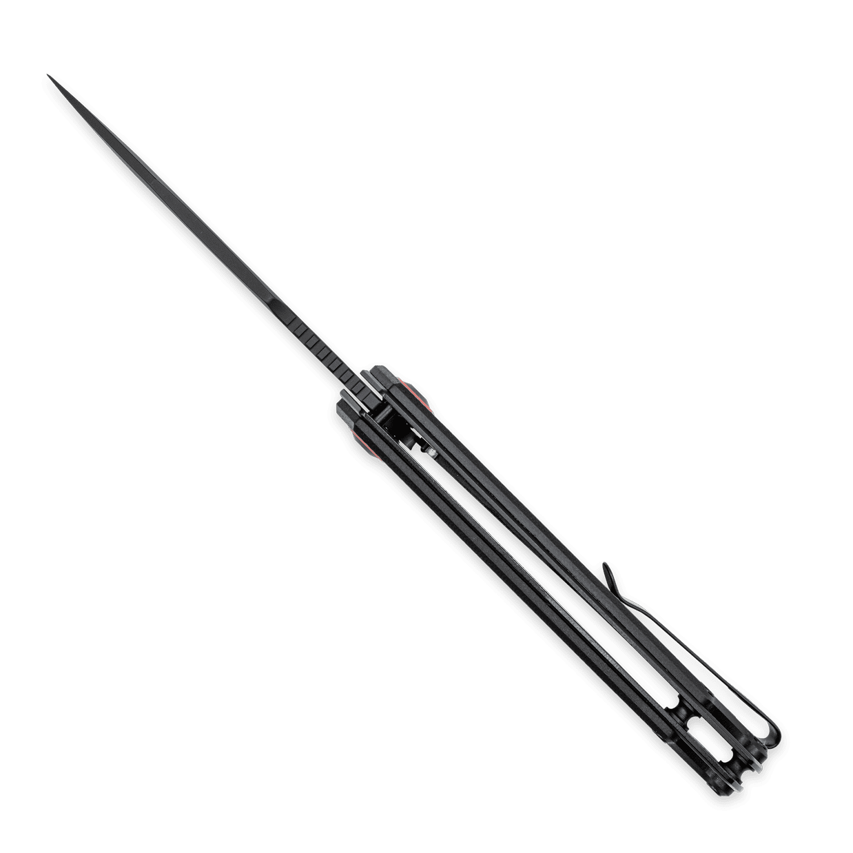 CobraTec Wolverine Liner Lock Black Drop Not Serrated CTWOLVERINEBLK