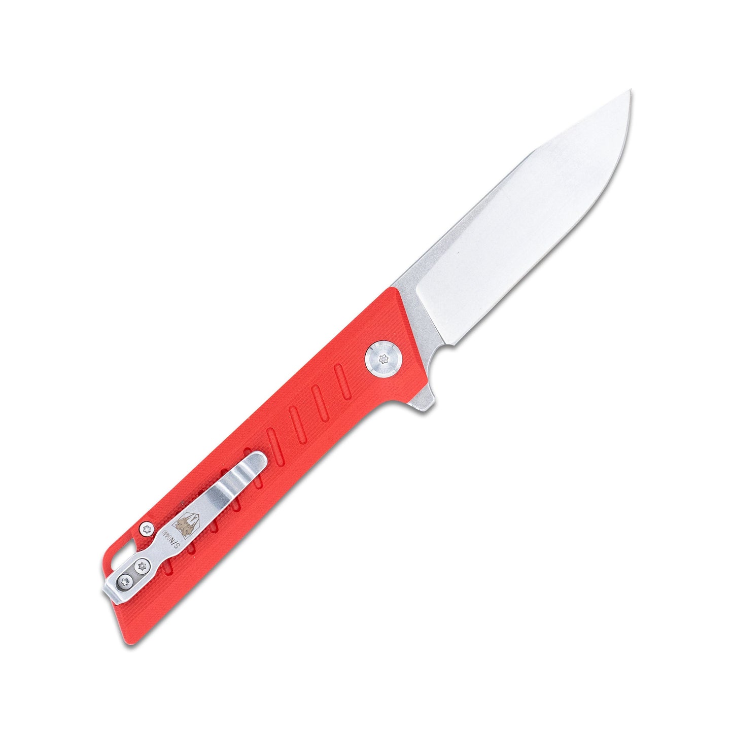 CobraTec Riptide Red D2 Steel EDC Folder The CobraTec Riptide CTRTDD2RED