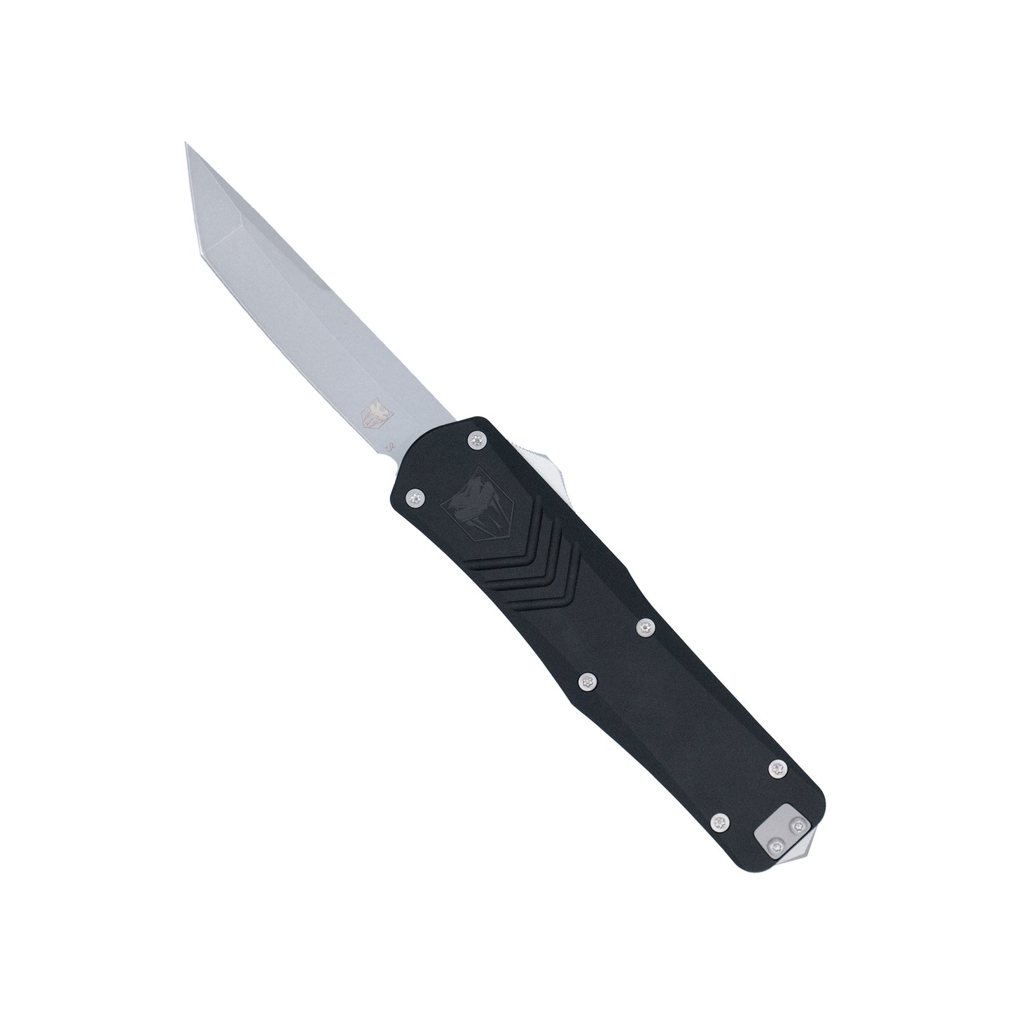 CobraTec Medium FS-X Gen III OTF Knife Tanto, D2 Steel Glass Breaker MBLKFS-XGEN3TNS
