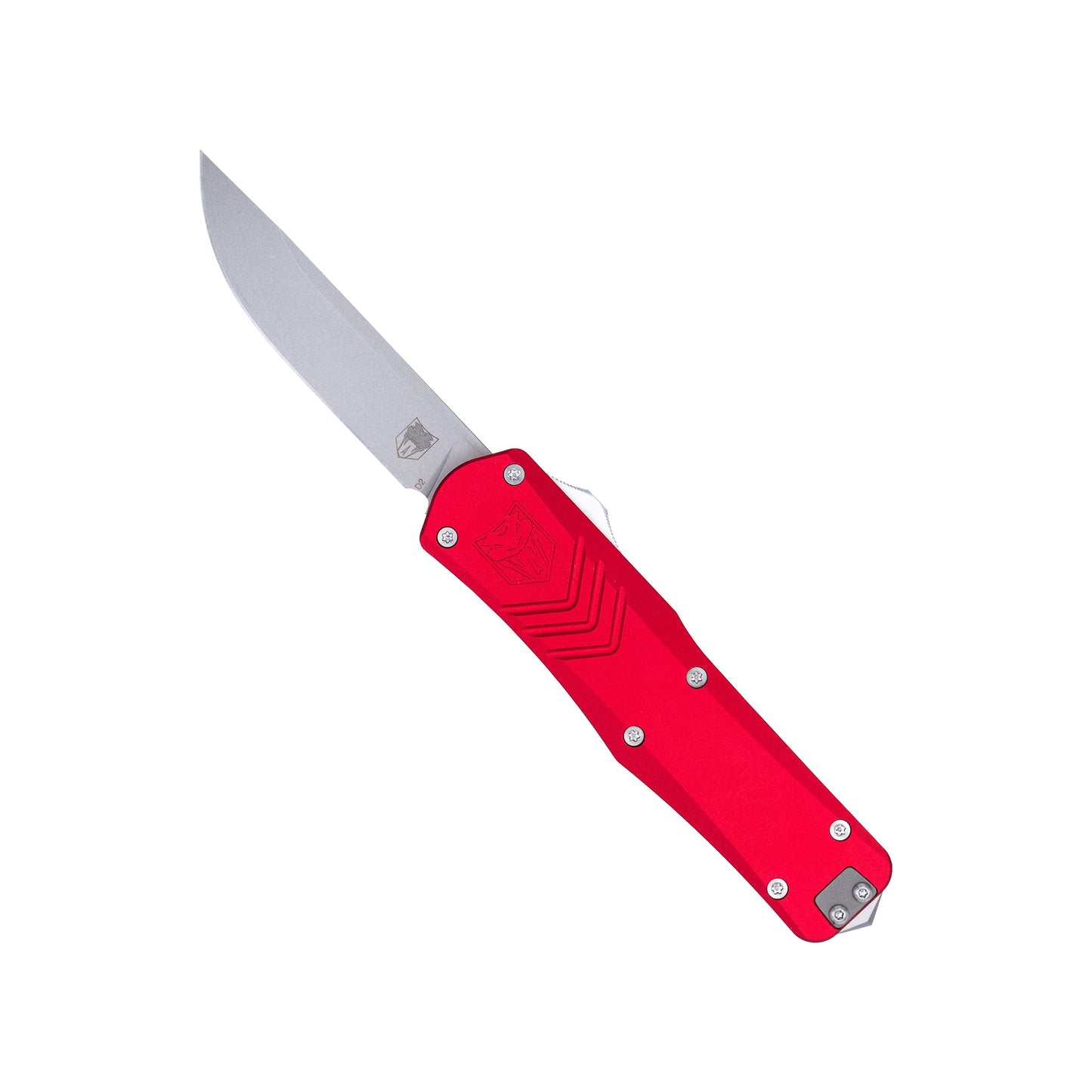 CobraTec Medium FS-X Gen III OTF Knife – Red D2 Steel Dual Action Automatic Knife MREDFS-XGEN3DNS