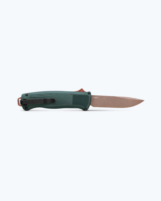 BENCHMADE Shootout® | Taiga Green Grivory® | Drop-Point 5371FE-2601