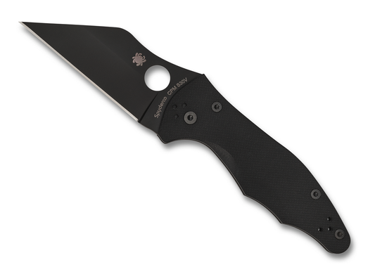 Spyderco Yojimbo 2 Black G-10 Compression Lock CPM S30V Pocket Knife C85GPBBK2