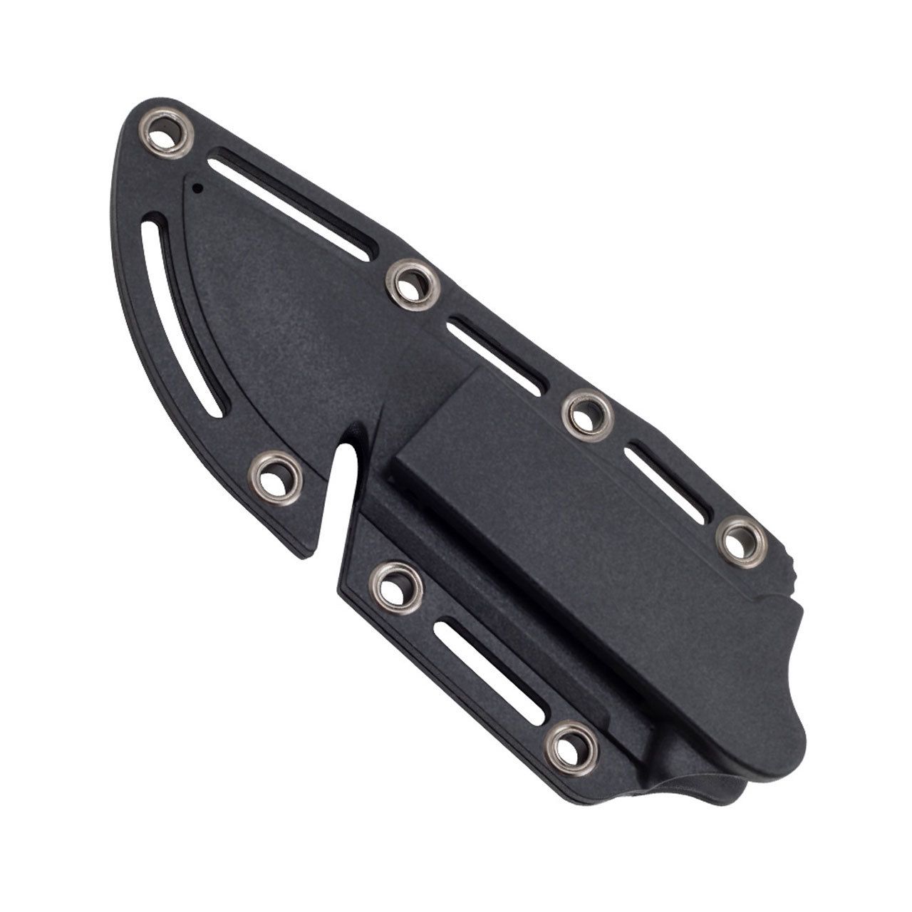 SOG™ Black Thermoplastic Rubber TPR Field Knife Fixed Blade Full Tang Stainless FK1001-CP