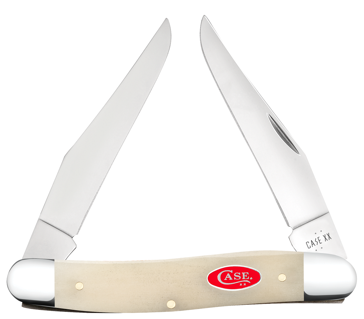 Case XX™ Muskrat Smooth Natural Bone 14022