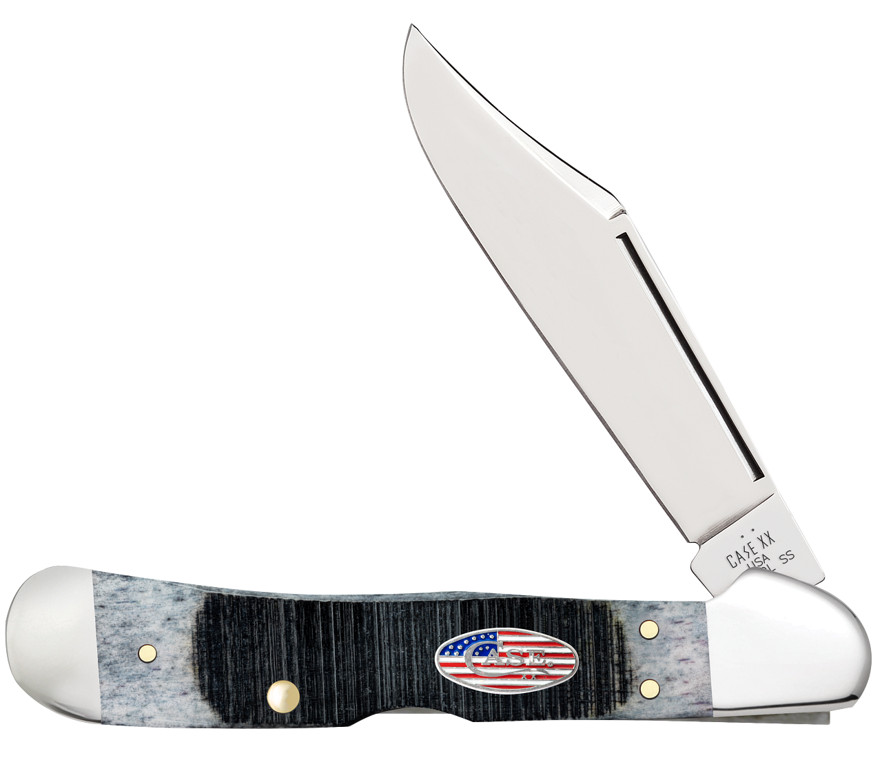 Case XX™ Copperlock Stars & Stripes Gray Bone 53063